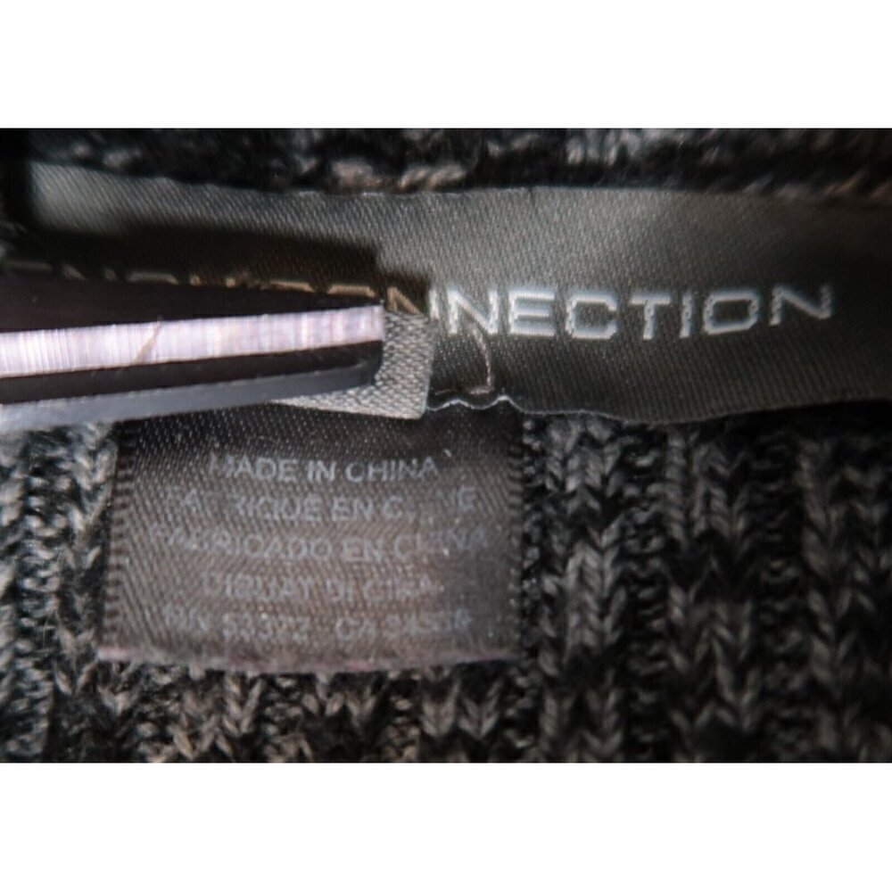 French Connection Turtleneck Sweater Heather Gray Pullover Women's Size Medium - Picture 14 of 16